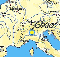 mappa per raggiungere Oxio Bed&Breakfast dal casello autostradale di Dalmine