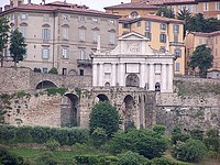 Bergamo Città alta: porta S.Giacomo