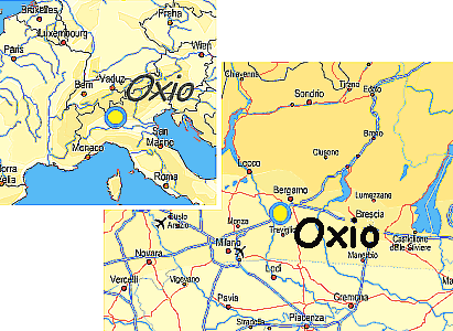 how to reach Oxio bed and breakfast